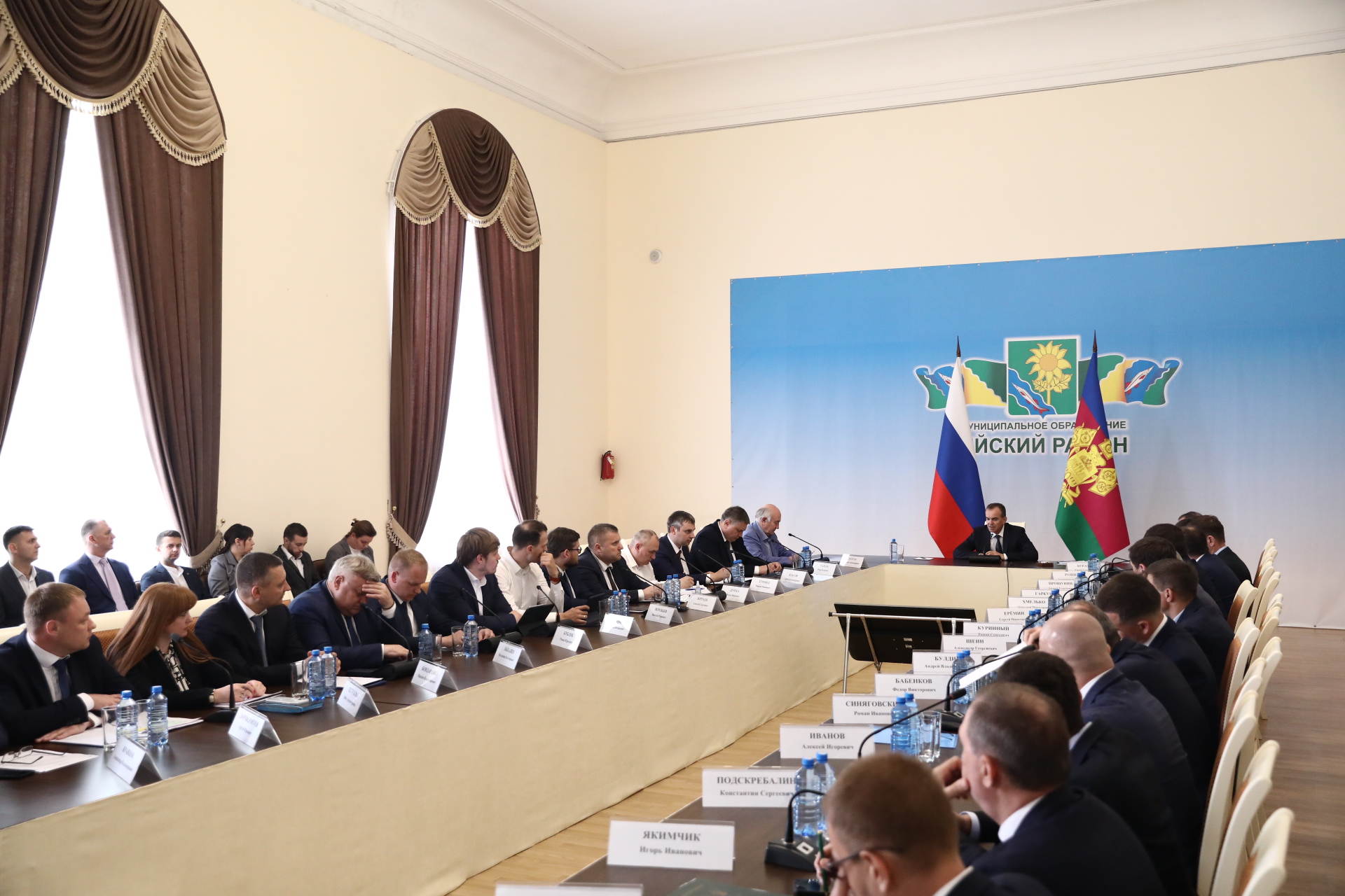 Глава Кубани провел совещание по вопросу развития Азовского побережья
