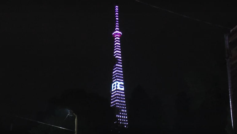 В Сочи на телебашне появится праздничная подсветка в честь Дня радио